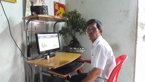 Lão nông @ Trịnh Văn Ba ở khối 11, thị trấn Ea K'Nôp, huyện Ea Kar...